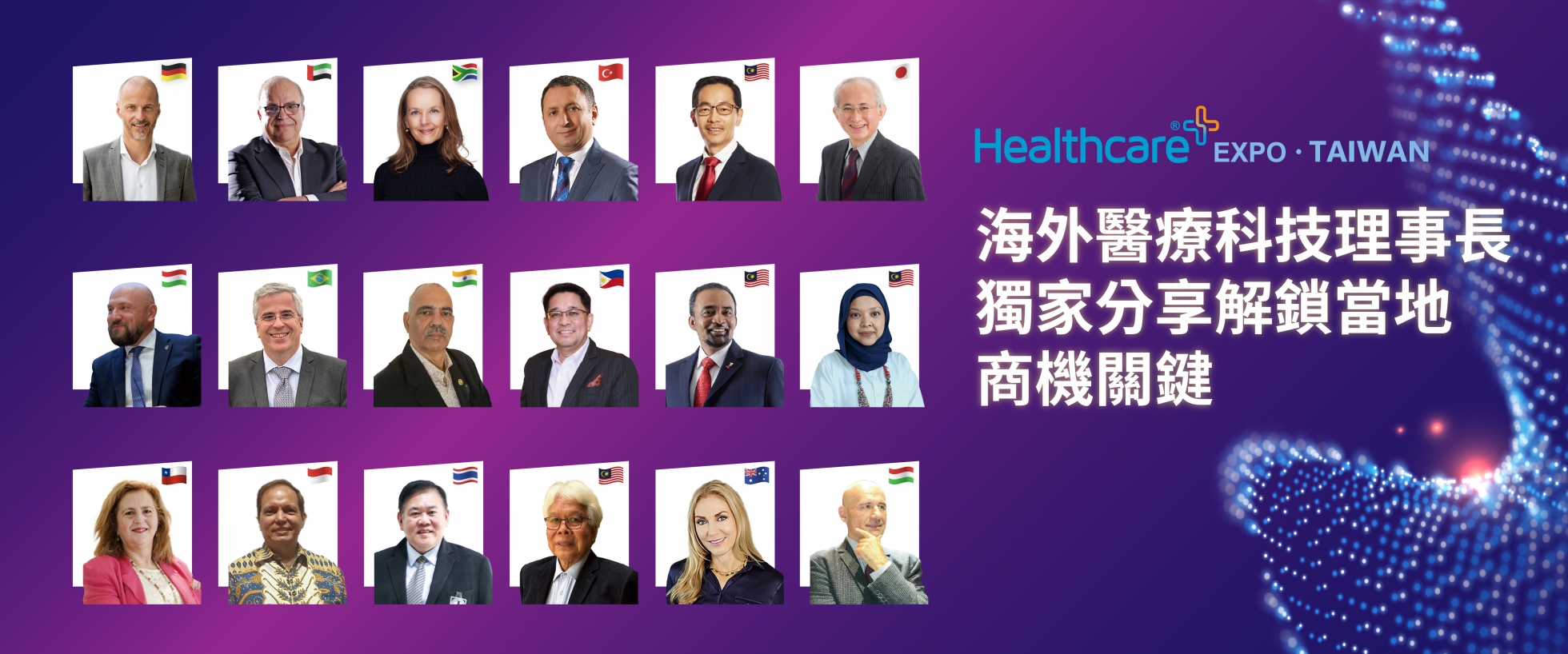 2025 台灣醫療科技展 主視覺